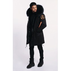 ARCTIC ARMY PARKA FULL BLACK 